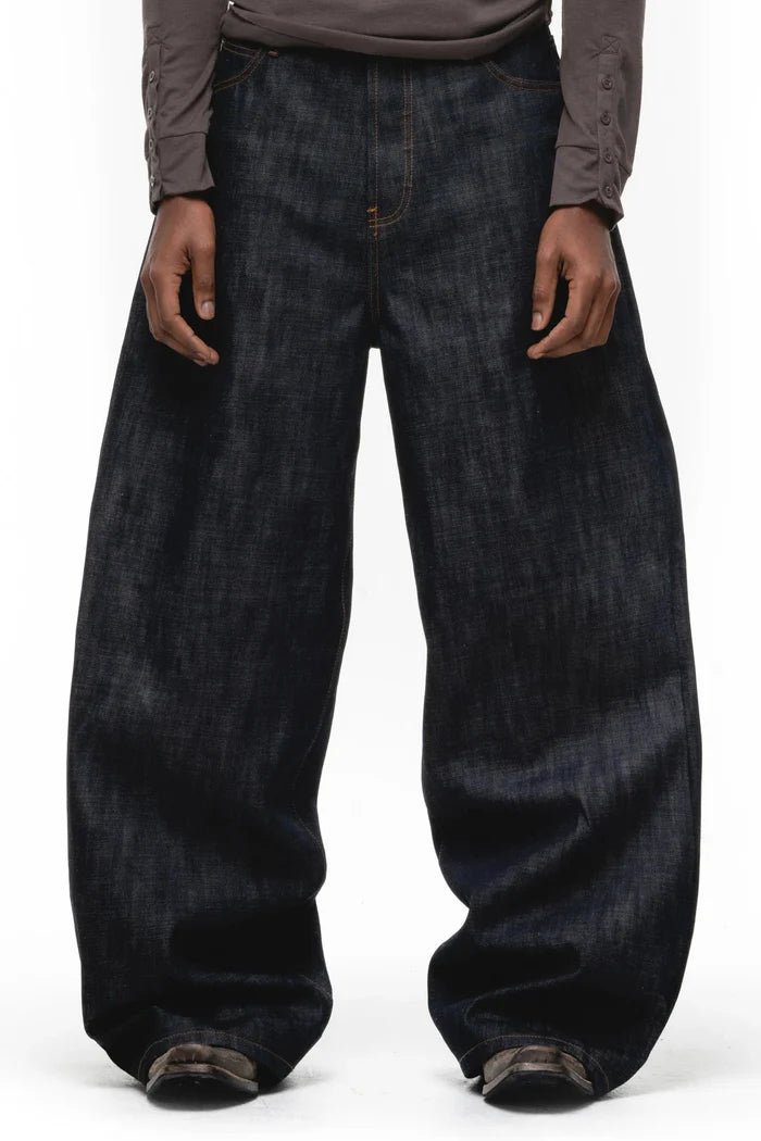 NO/FAITH STUDIOS / RAW DENIM JAPANESE ULTRA LOOSE FIT