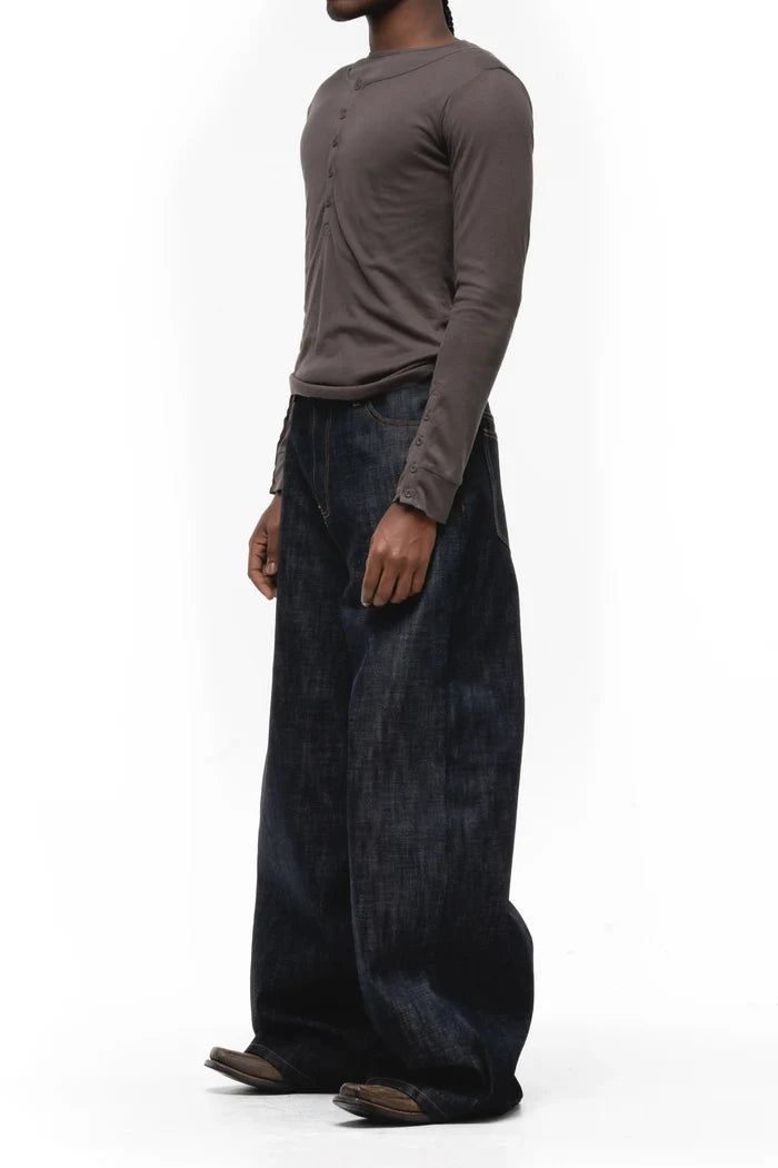 NO/FAITH STUDIOS / RAW DENIM JAPANESE ULTRA LOOSE FIT