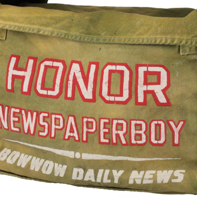 BOWWOW 26AW WIDE STRAP NEWSPAPER BAG