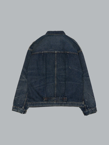 New Manual 26SS #001 T-BACK DENIM JACKET