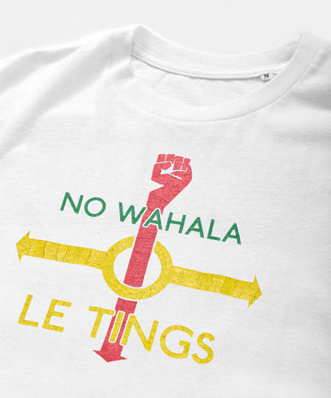 THE INOUE BROTHERS / Organic Cotton and Hemp T-shirt "No Wahara"
