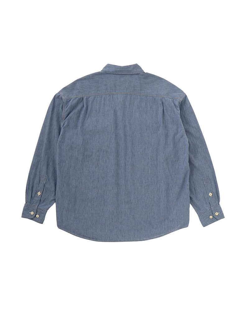 visvim 25SS LANGER CHAMBRAY L/S (C/SI)