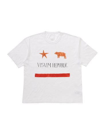 visvim 25AW JUMBO TEE S/S REPUBLIC