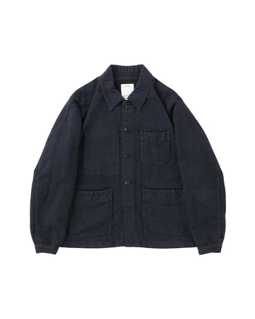 visvim 25AW TRAVAIL COVERALL MOLESKIN DMGD