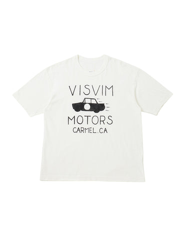 VISVIM MOTORS CLUB / JUMBO TEE S/S DMGD