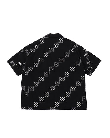 VISVIM MOTORS CLUB / WALLIS DOWN SHIRT S/S KASURI