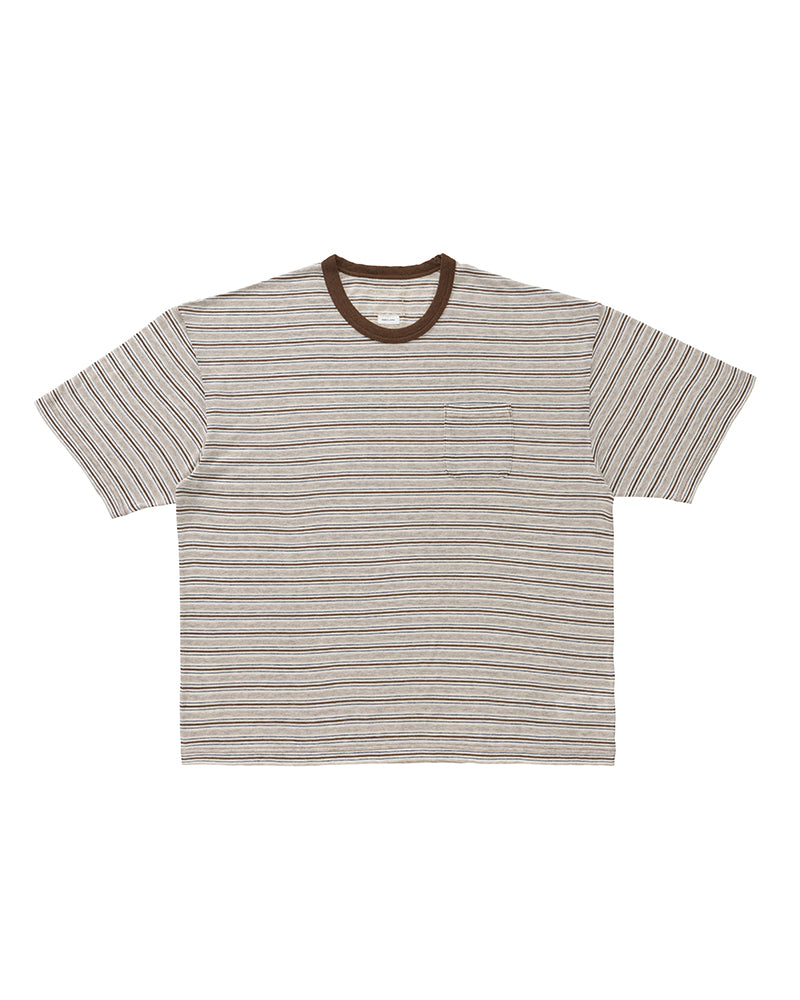 visvim 26SS MONDO BORDER S/S (FINE WOOL)