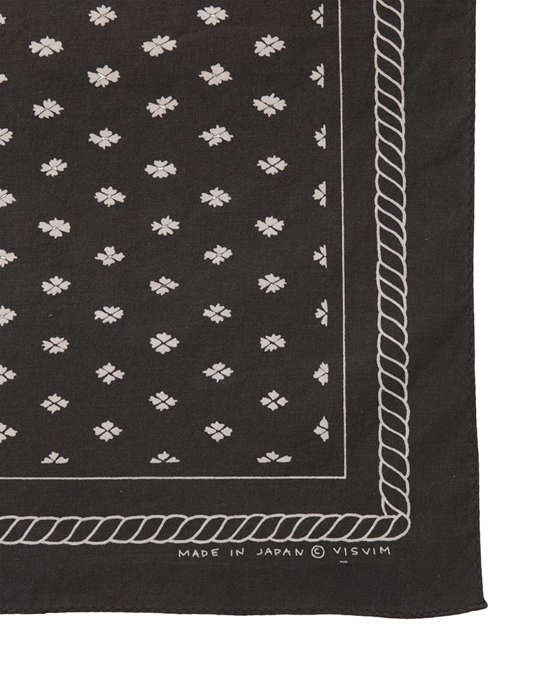 visvim 26SS SPOT BANDANA (C/SI CHAMBRAY) DMGD
