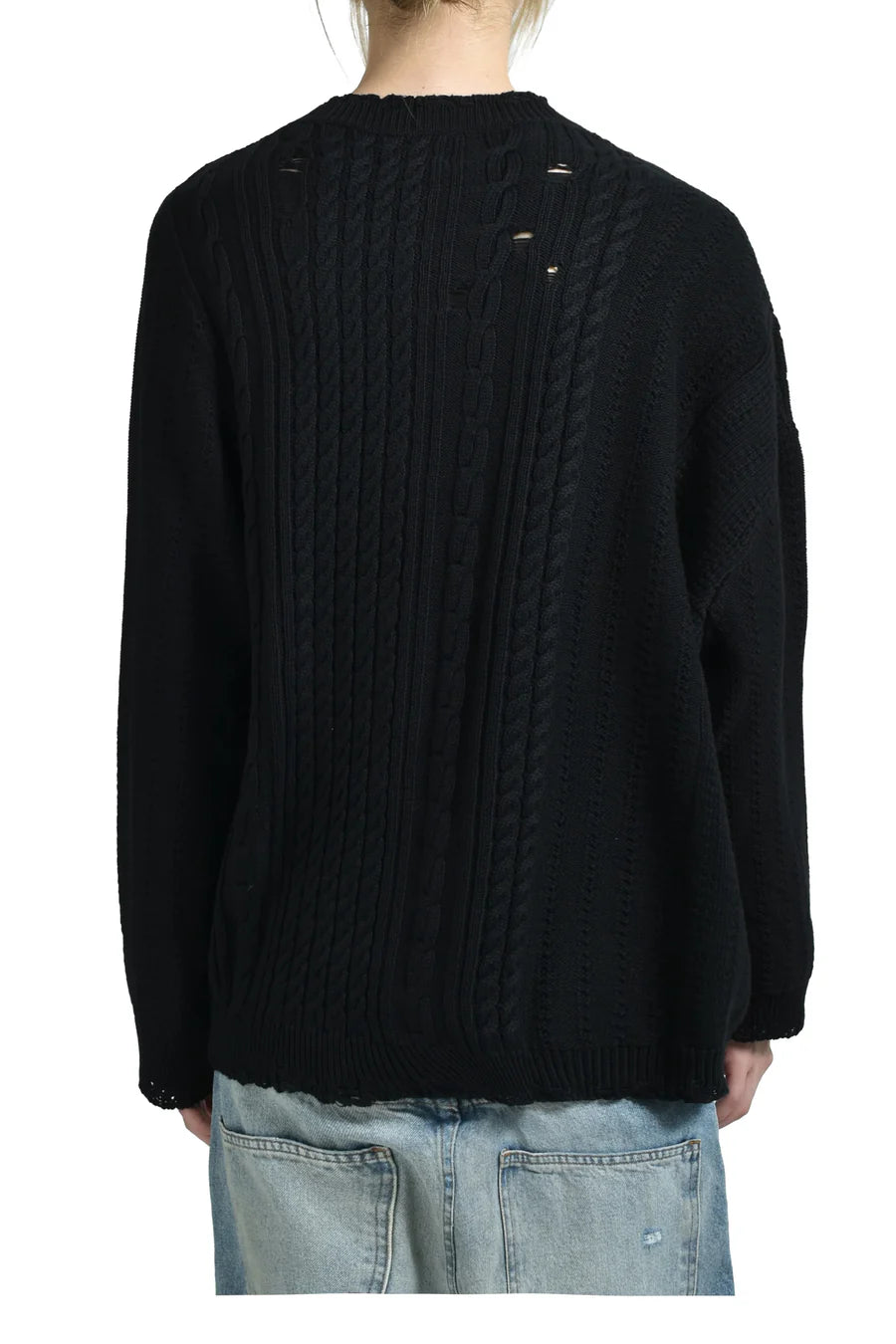 ENFANTS RICHES DÉPRIMÉS / ASYMMETRICAL CARDIGAN