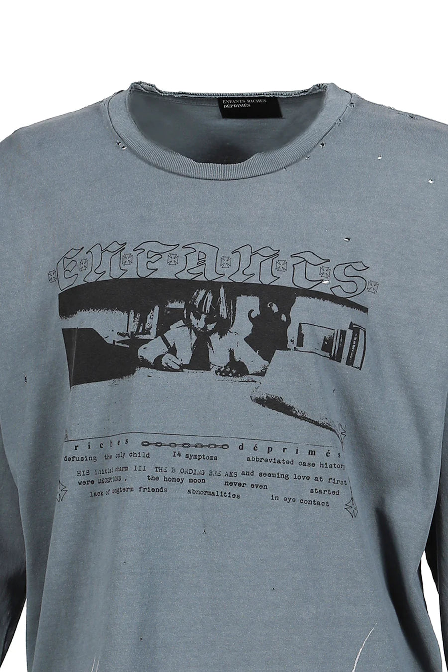 ENFANTS RICHES DÉPRIMÉS / BOY IN CHAINS LS T-SHIRT