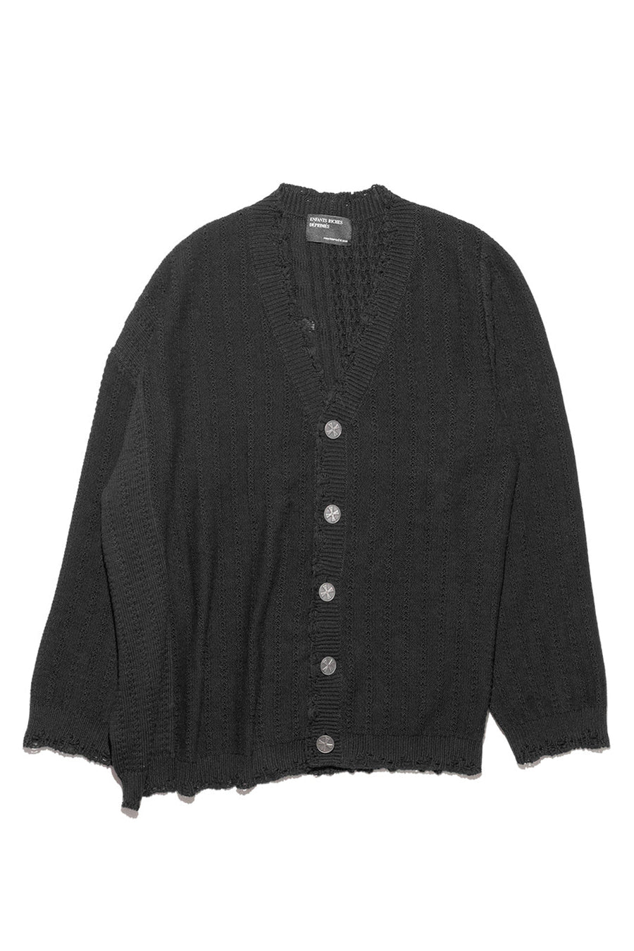 ENFANTS RICHES DÉPRIMÉS / ASYMMETRICAL CARDIGAN