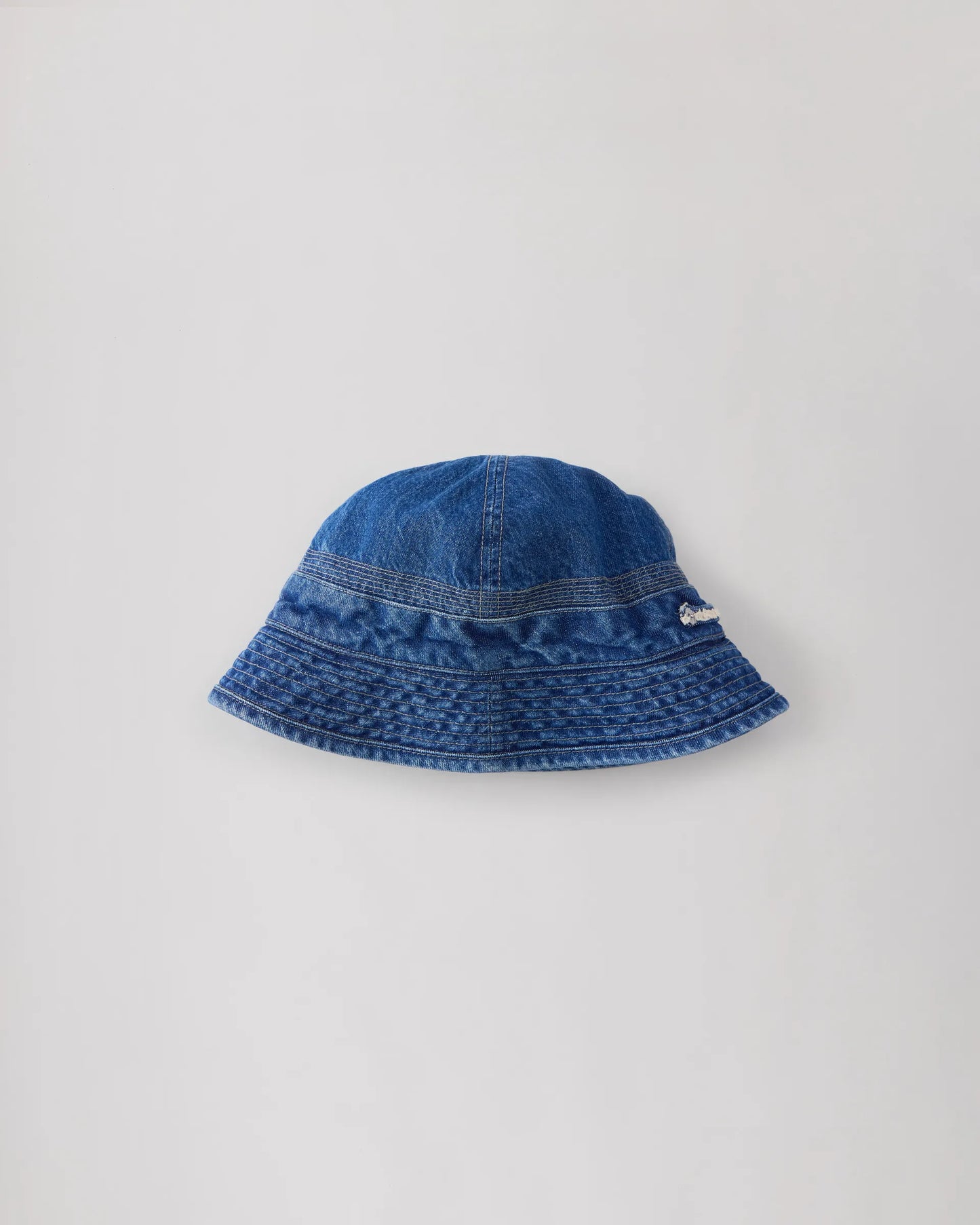 NICENESS 25SS E.MATLOCK / Aged Effect Denim Hat - Indigo