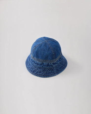 NICENESS 25SS E.MATLOCK / Aged Effect Denim Hat - Indigo