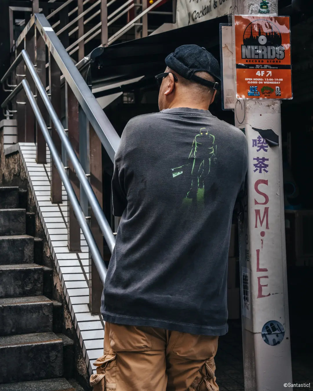 SAINT Mxxxxxx x GEEKS RULE/SANTASTIC! / GS_SS TEE/隣人13号