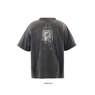 SAINT Mxxxxxx x GEEKS RULE/SANTASTIC! / GS_SS TEE/惨家-zange-