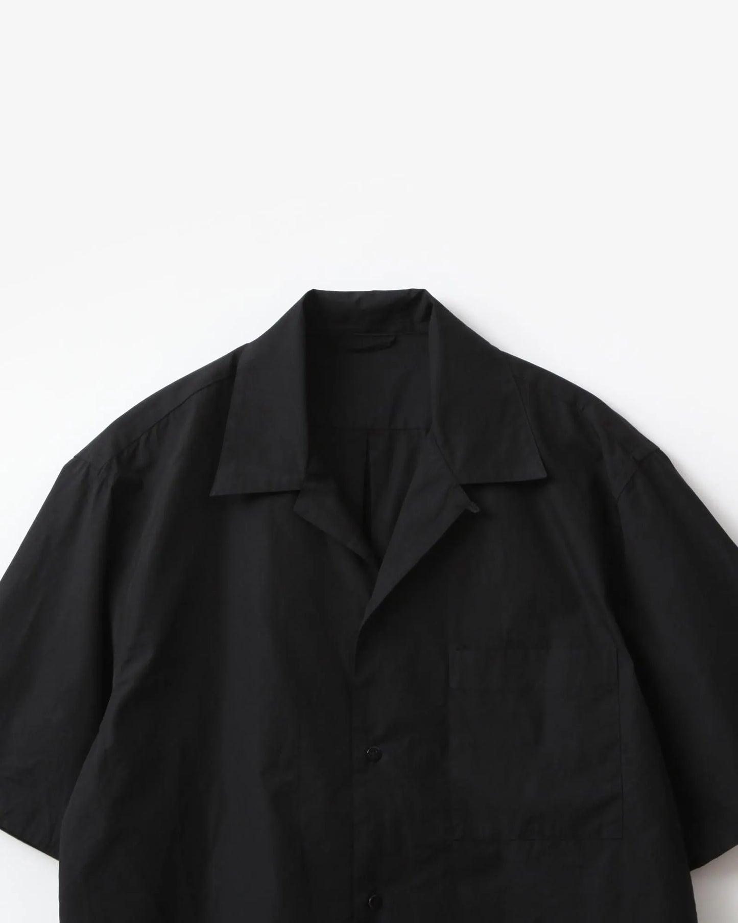 blurhms 25SS Chambray Open-Collar Shirt