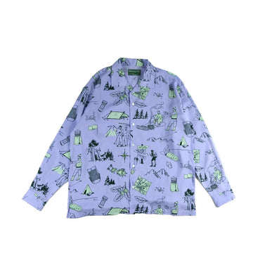 BROWN by 2-tacs 25SS Aloha L/S