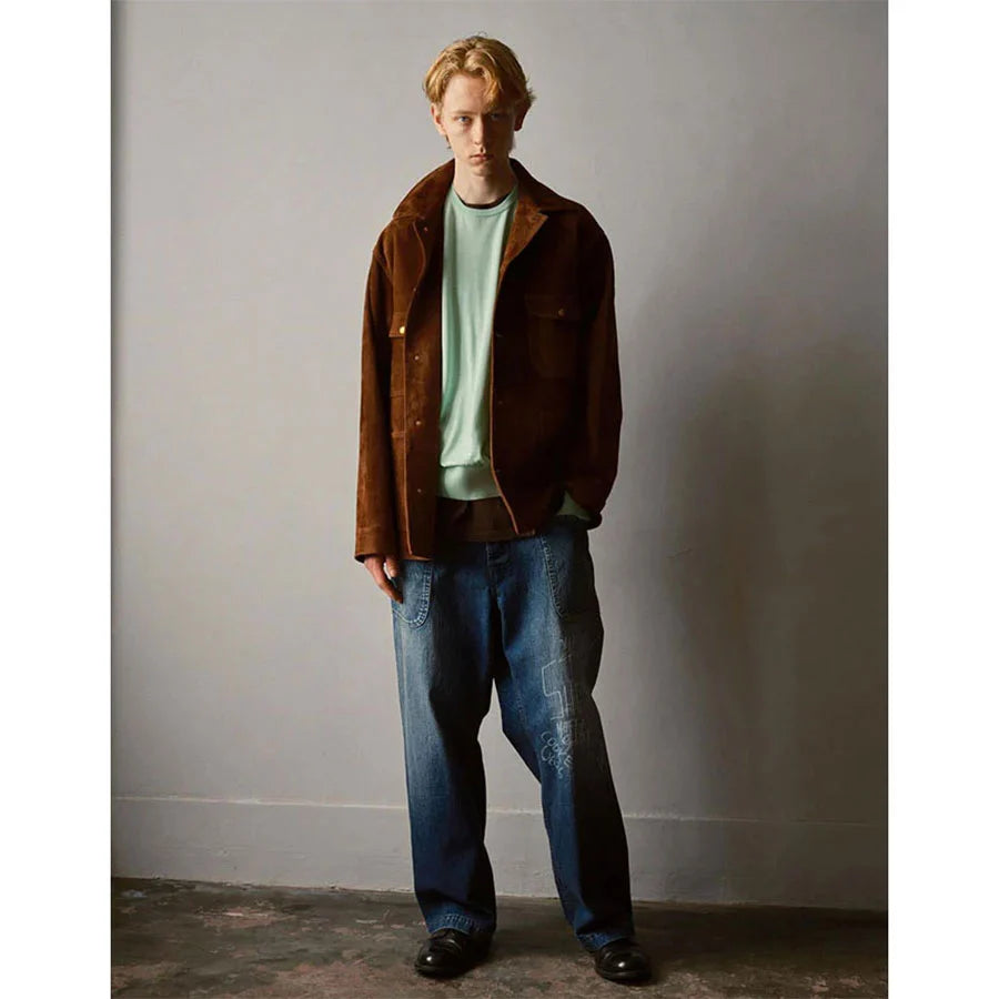 HERILL / NAVY Denim Utility Pants