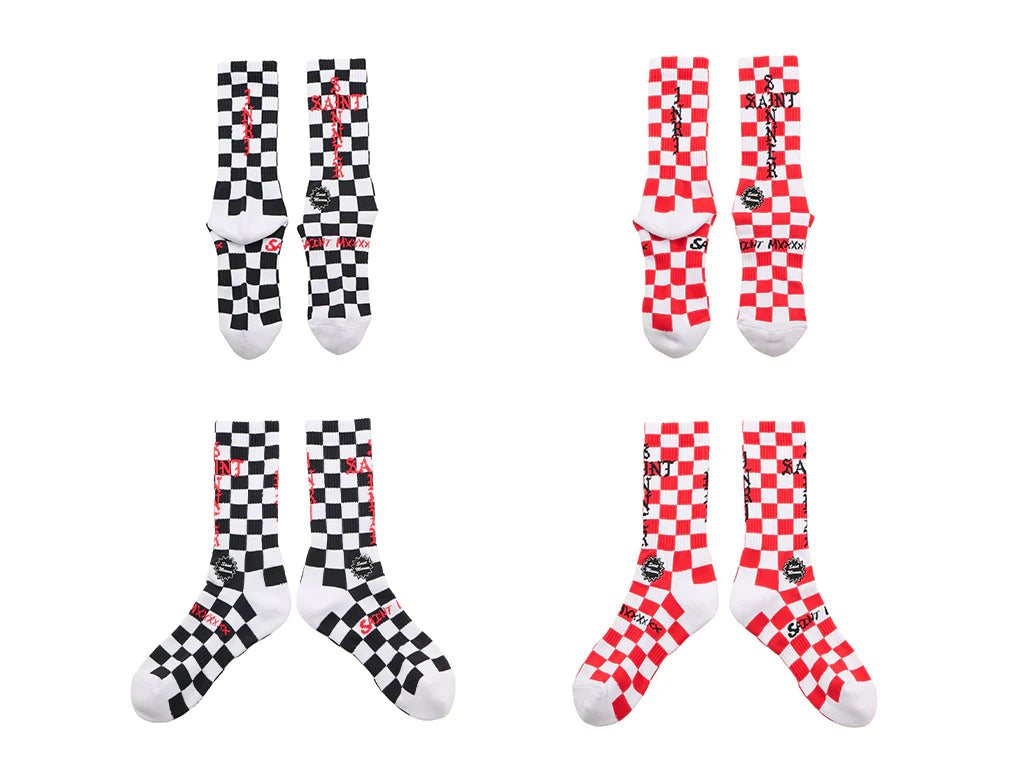 完売前に【SAINT Mxxxxxx】SOCKS SINNER BORN X RAISED x SAINT Mxxxxxx SAINT Socks _ FASCINATE Osaka