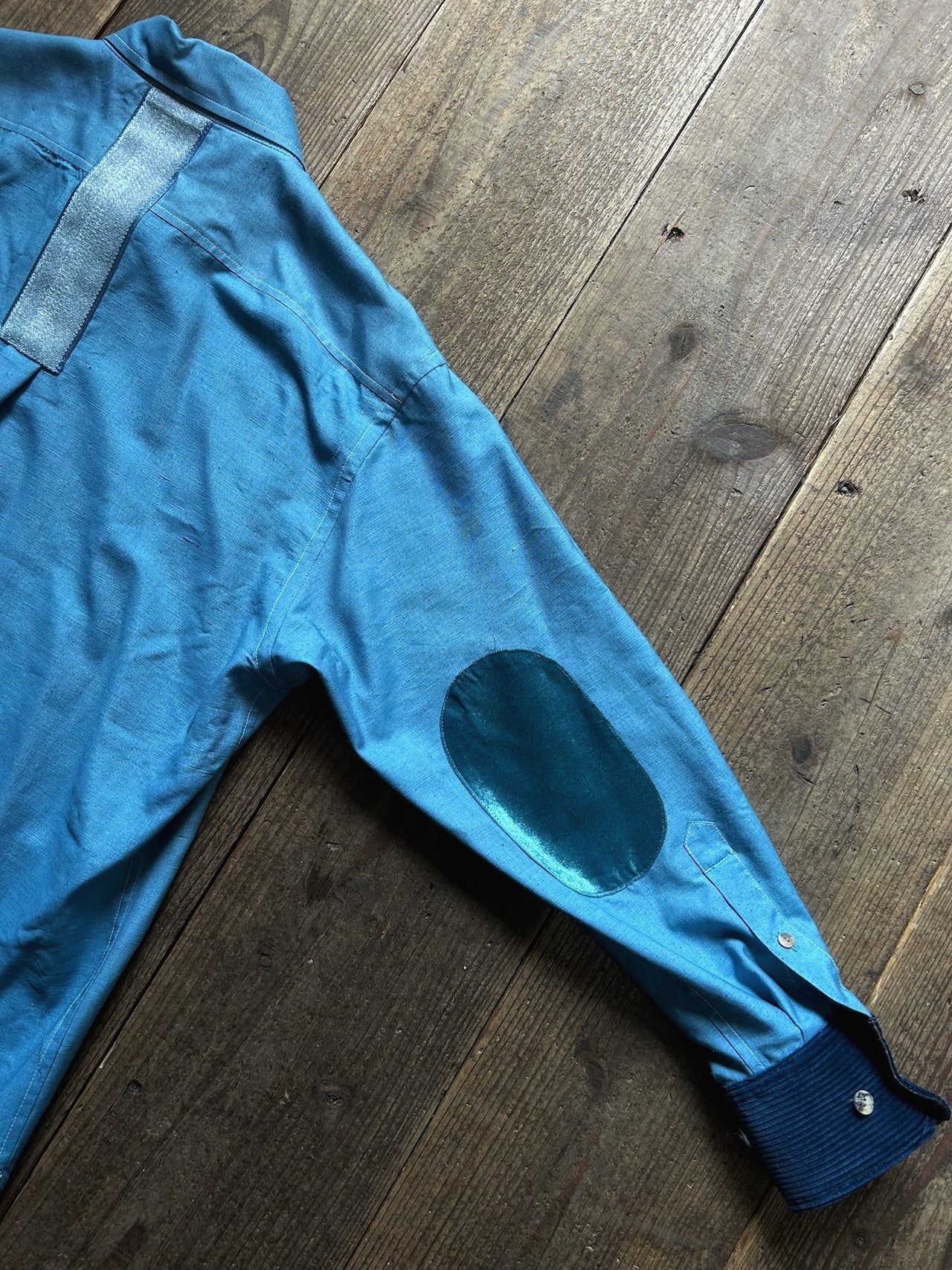 ANSNAM / Patched Shirts Indian Silk