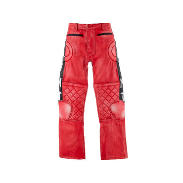 SAINT Mxxxxxx 25AW LEATHER PANTS_RACER