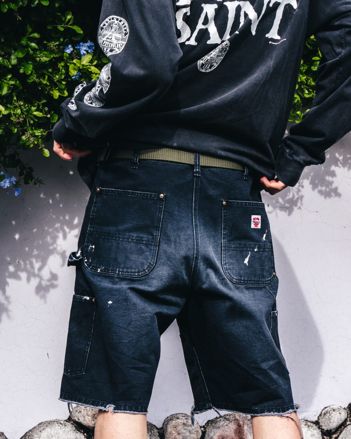 SAINT Mxxxxxx 25SS DOUBLE KNEE SHORTS