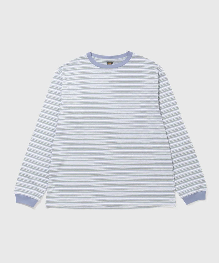 BATONER 25SSHAND DRAWING BORDER LONG T-SHIRT – Vintage Concept Store BATONER 25SSHAND DRAWING BORDER LONG T-SHIRT – Vintage Concept Store