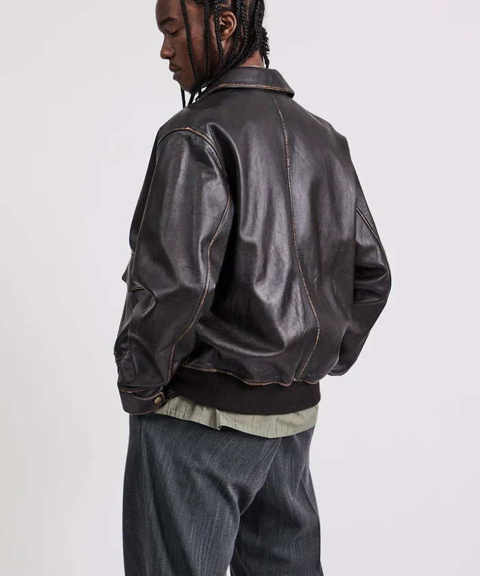 Saturdays NYC / Tunstall Vintage Leather Jacket