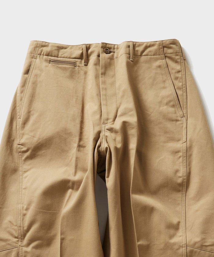 HYKE 25AW BARREL-LEG CHINO PANTS