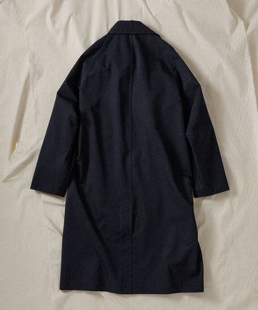 WILD LIFE TAILOR / WOOL GABARDINE BAL COLLAR COAT