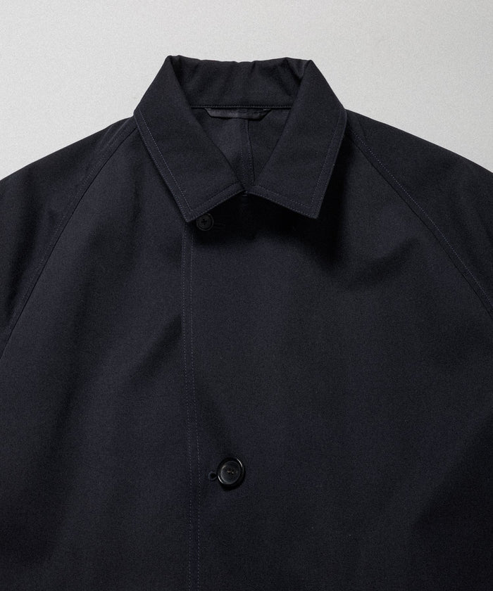 WILD LIFE TAILOR / WOOL GABARDINE BAL COLLAR COAT