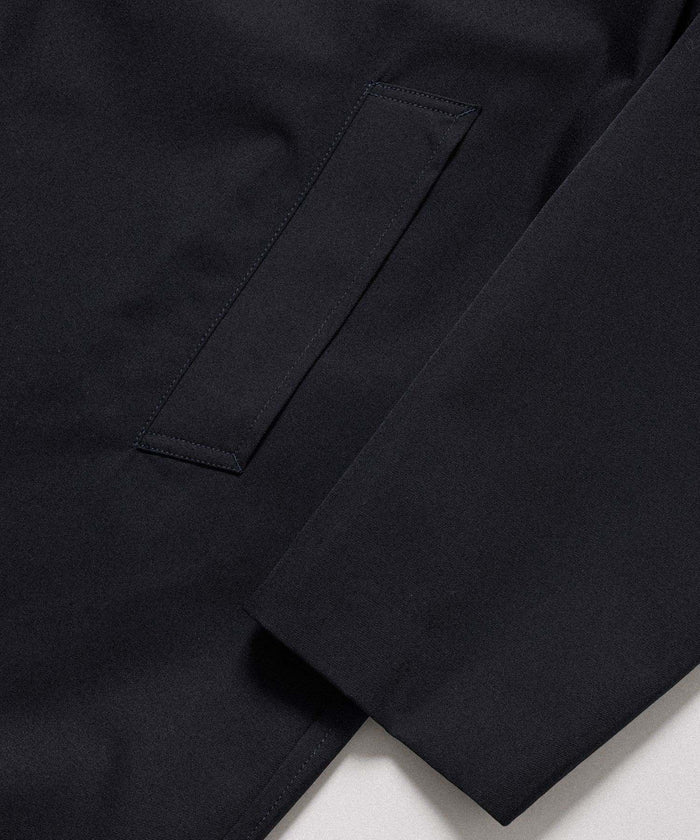 WILD LIFE TAILOR / WOOL GABARDINE BAL COLLAR COAT