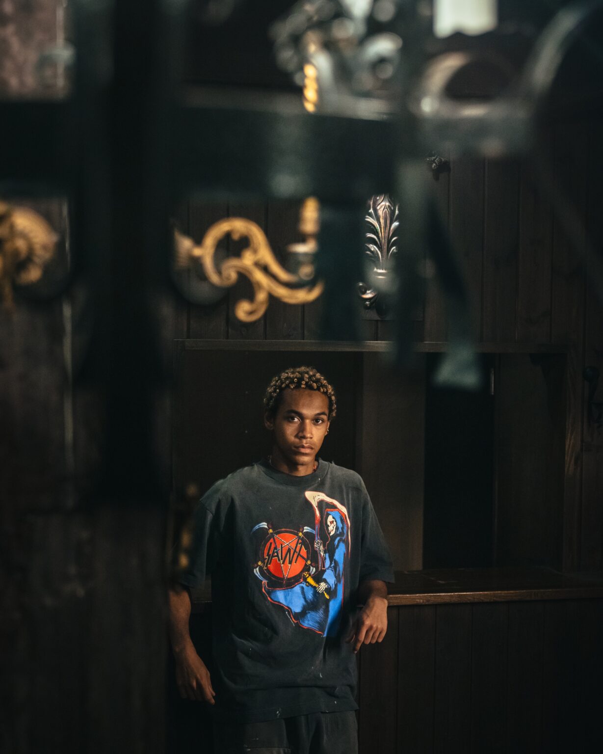 SAINT Mxxxxxx 25AW SS TEE_BIRTH AND DEATH