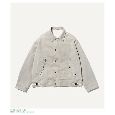 A.PRESSE 25AW Silk Nep Type A-1 Jacket