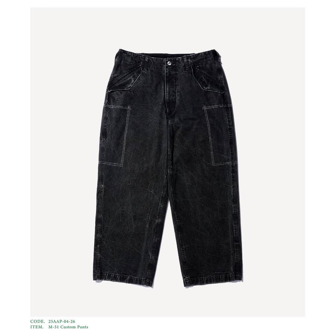 A.PRESSE 25AW M-51 Custom Pants