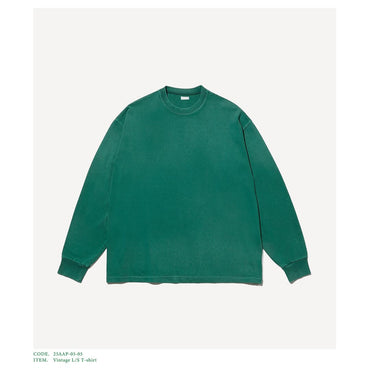 A.PRESSE 25AW Vintage L/S T-shirt