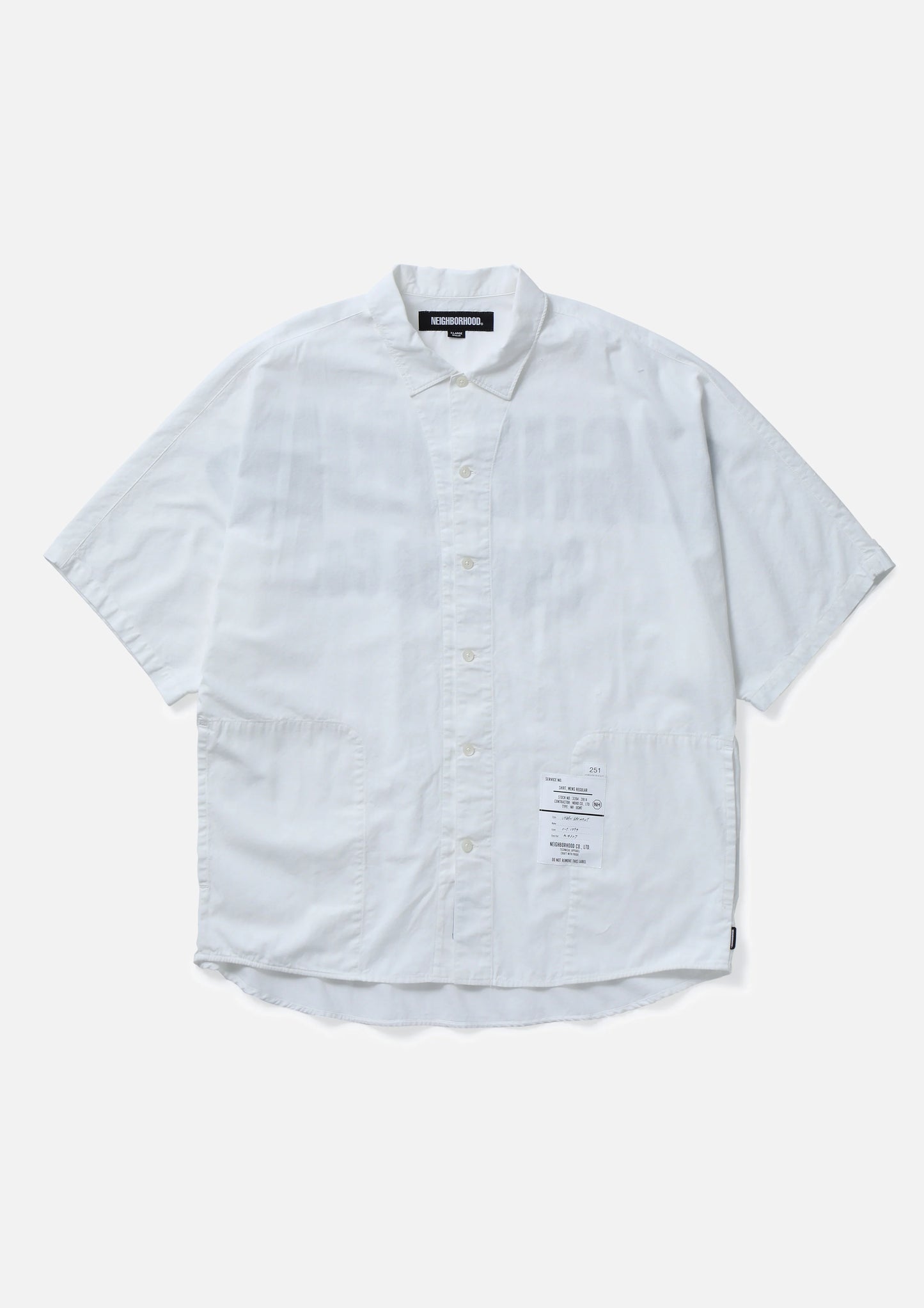 NEIGHBORHOOD 25SS DOLMANSLEEVE SHIRT SS