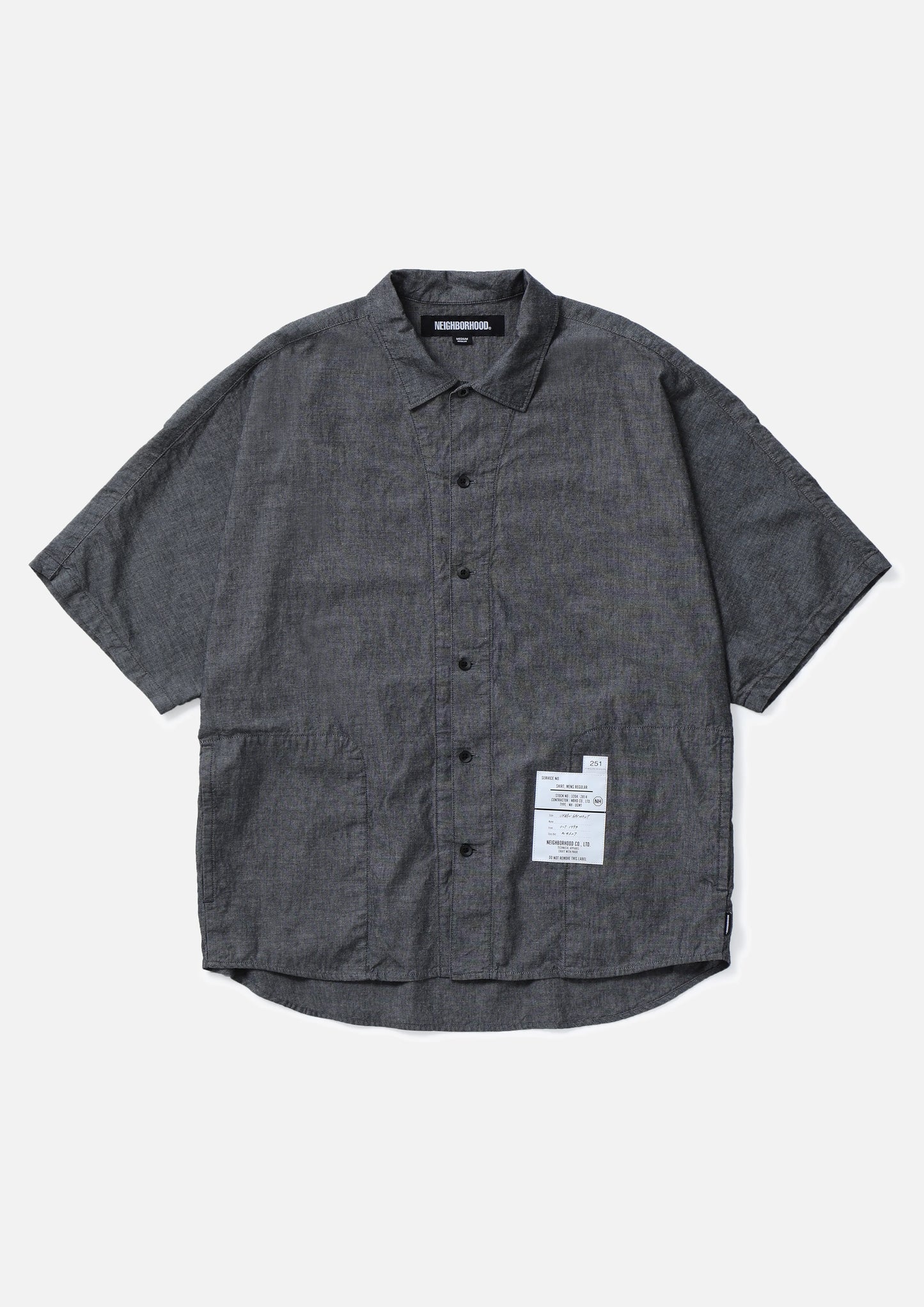 NEIGHBORHOOD 25SS DOLMANSLEEVE SHIRT SS