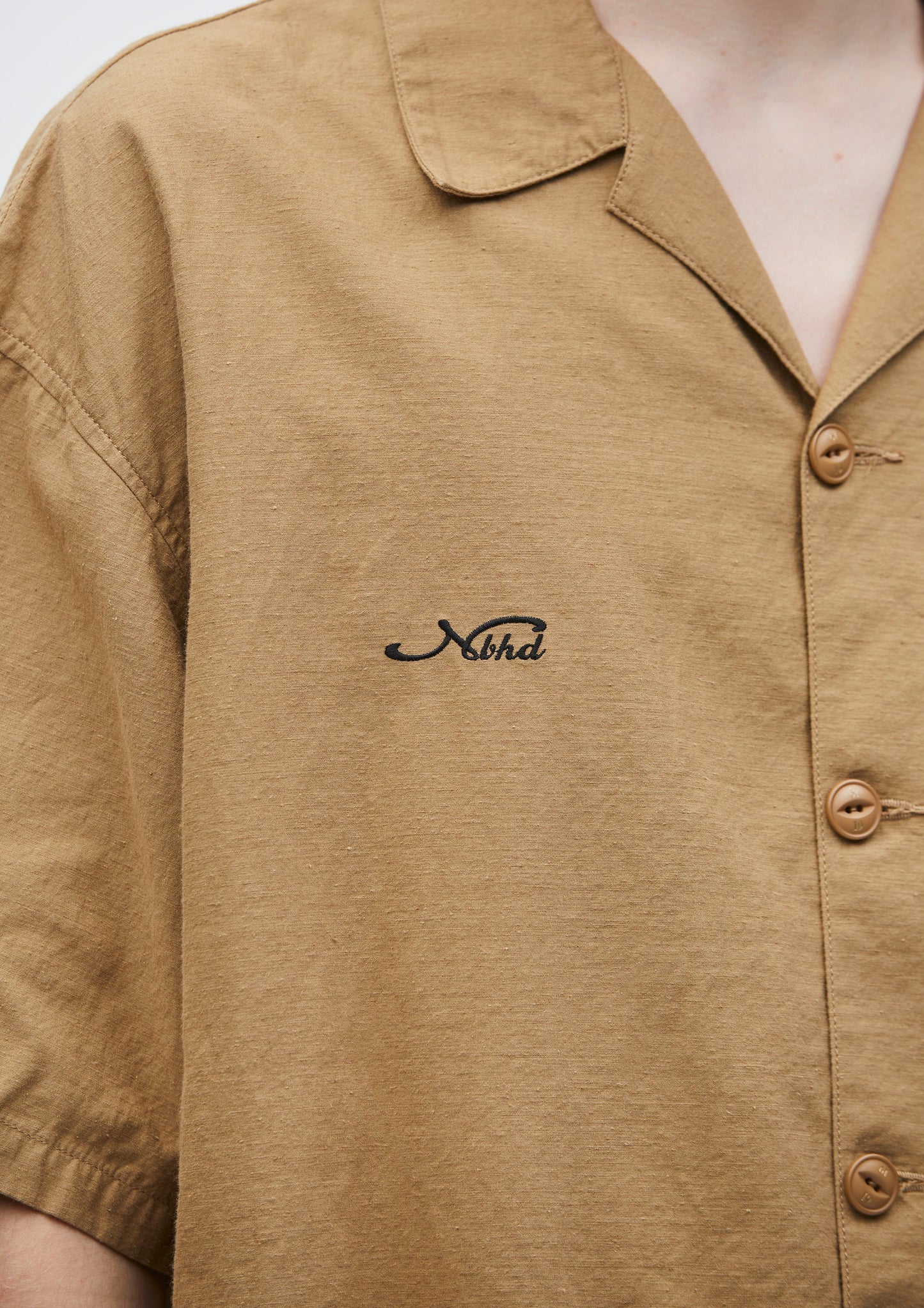 NEIGHBORHOOD 25SS BELTED OFFICER SHIRT SS