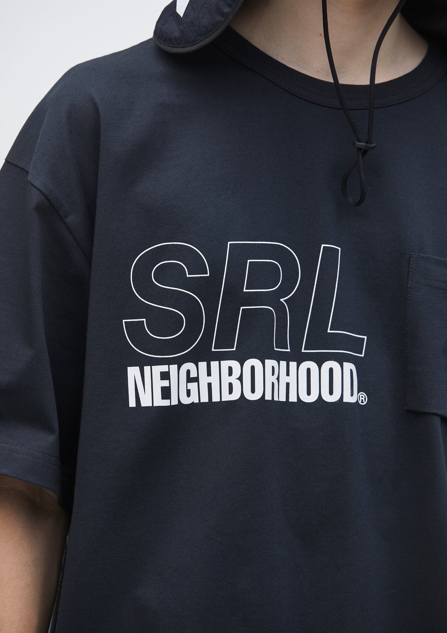 NEIGHBORHOOD / SRL . SHELTECH CREWNECK-P SS