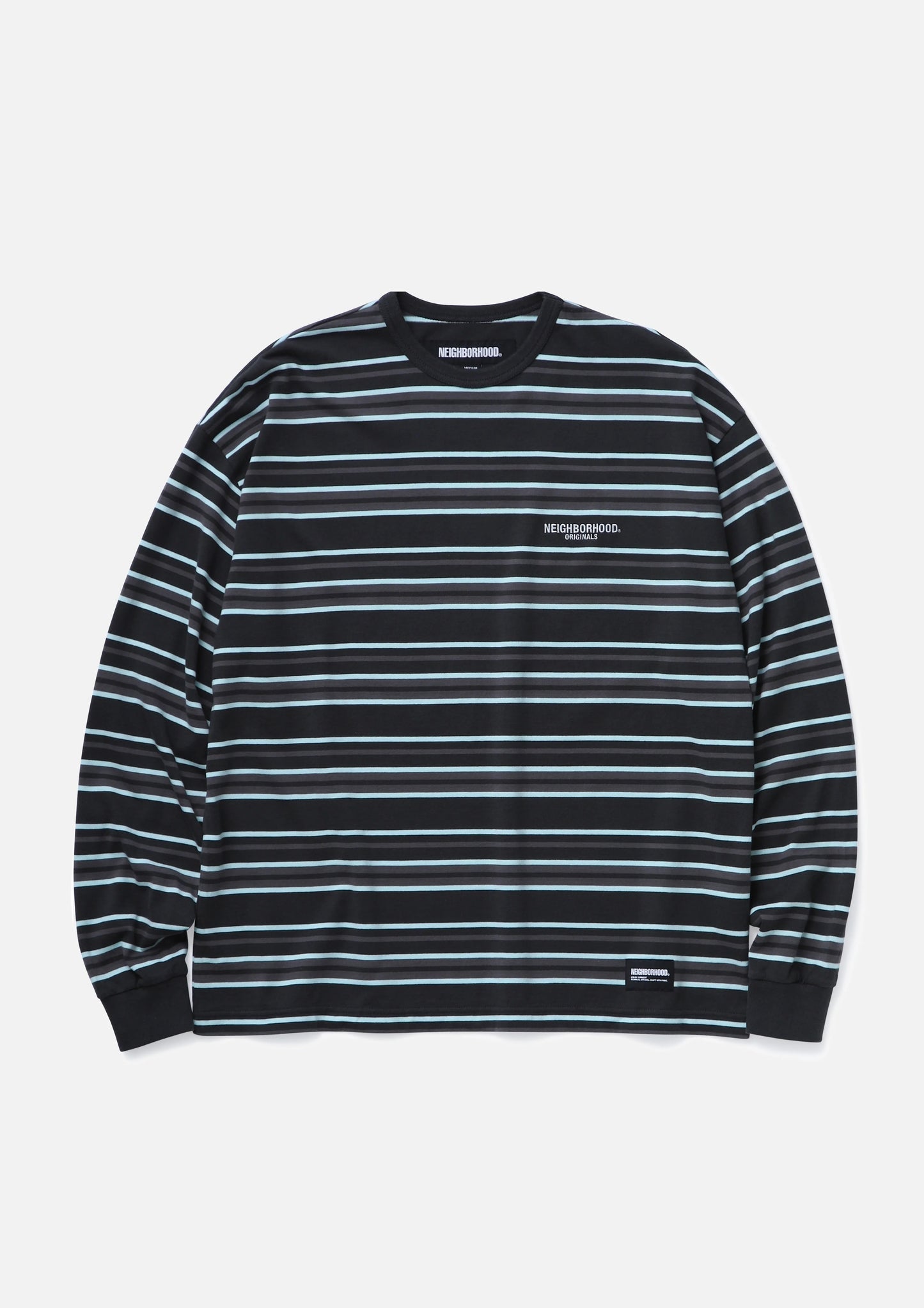 NEIGHBORHOOD 25SS BORDER CREWNECK LS