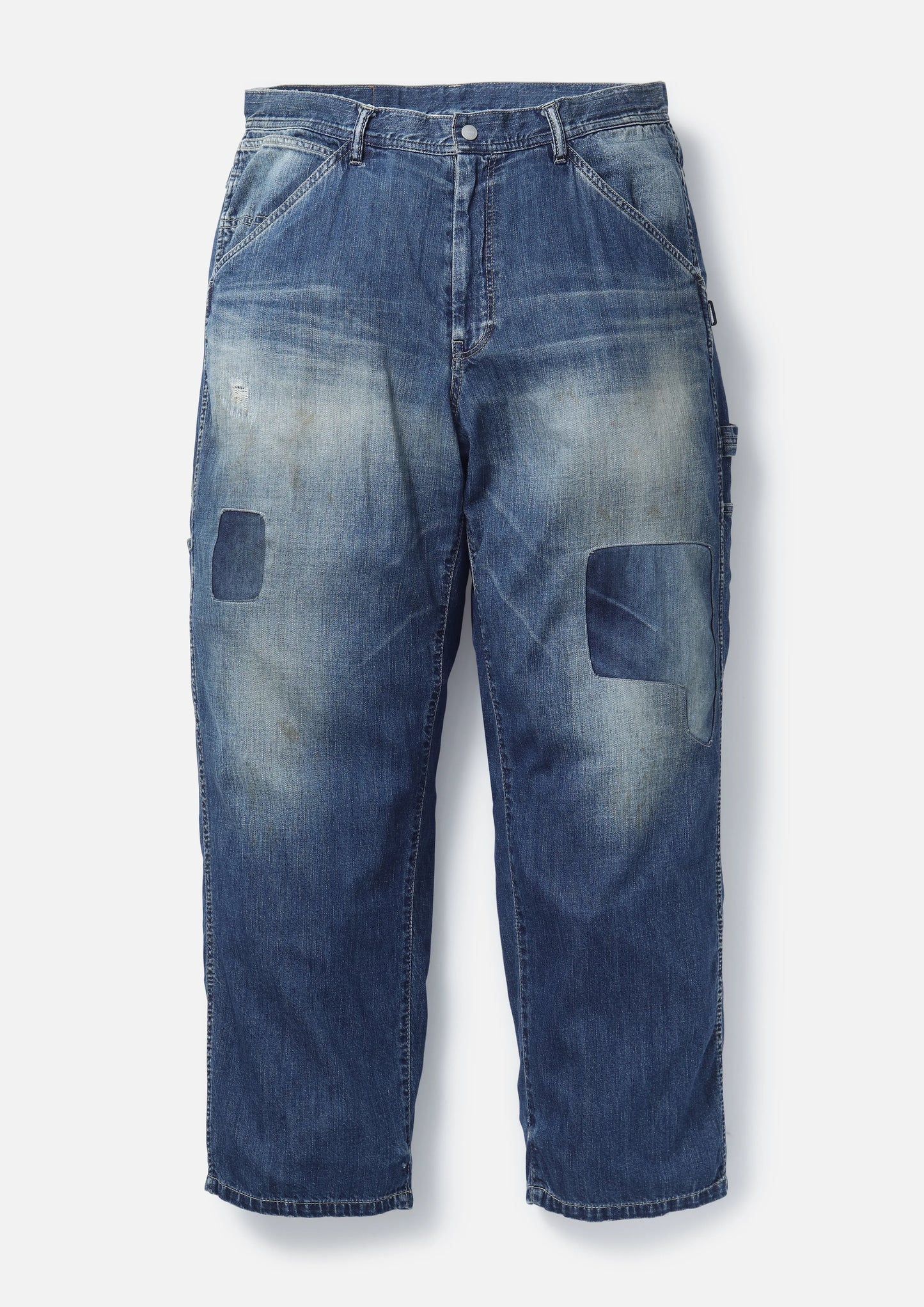 NEIGHBORHOOD 25SS SAVAGE LW DENIM PAINTER PANTS