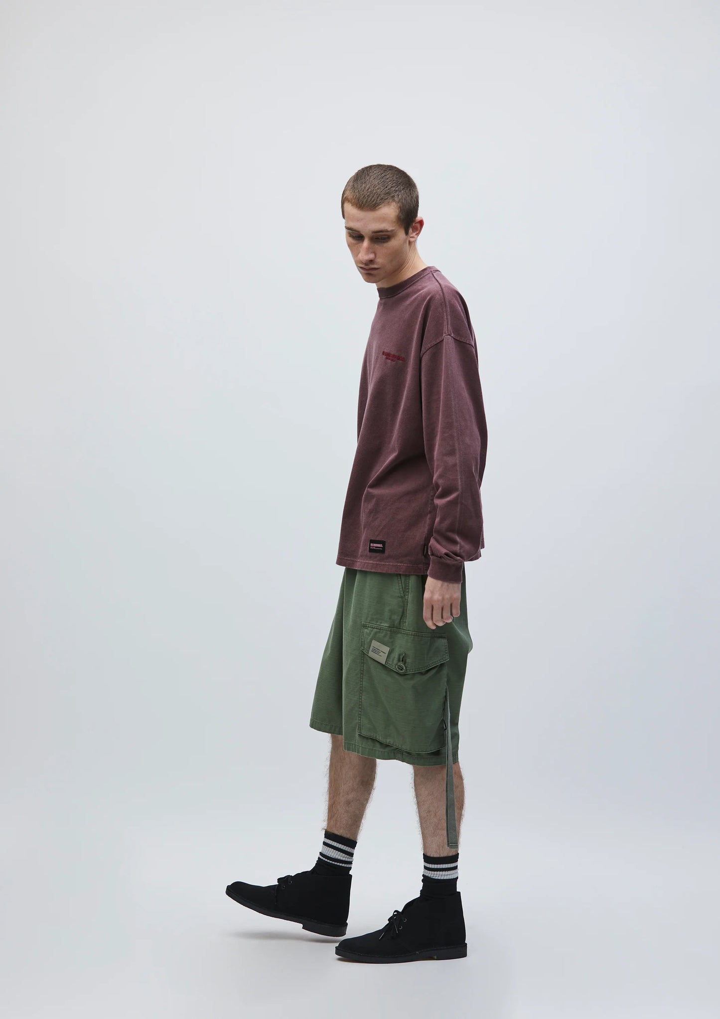 NEIGHBORHOOD 25SS WIDE CARGO SHORT PANTS