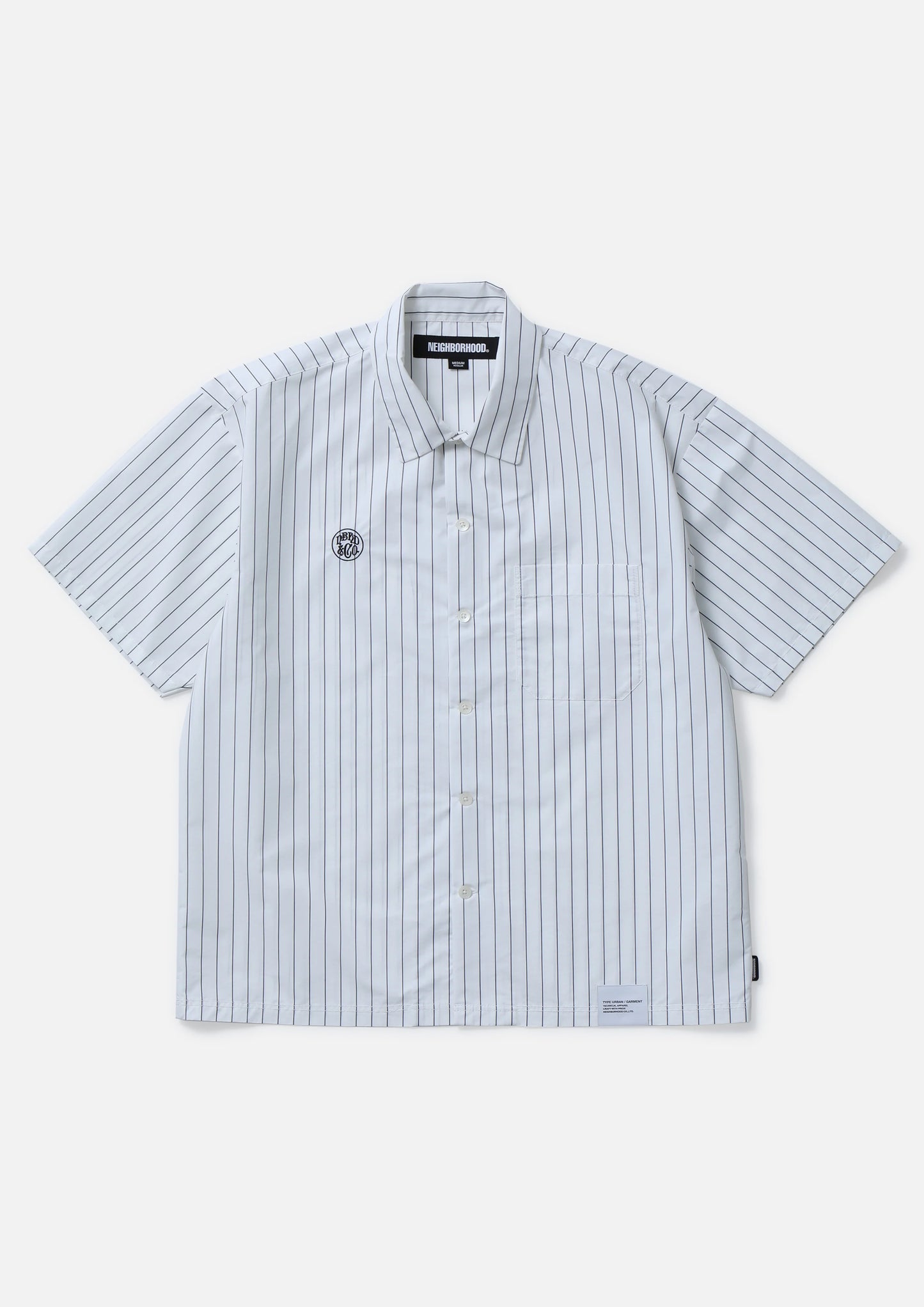 NEIGHBORHOOD 25SS STRIPE WORK SHIRT SS
