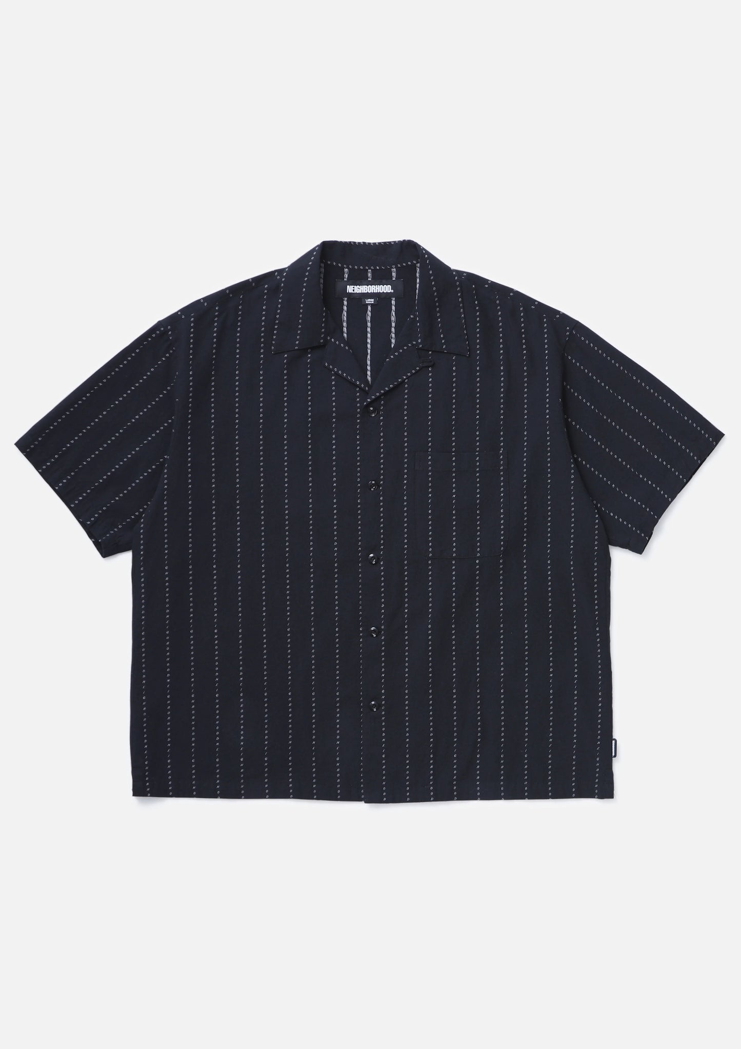 NEIGHBORHOOD 25SS DOBBY HAWAIIAN SHIRT SS