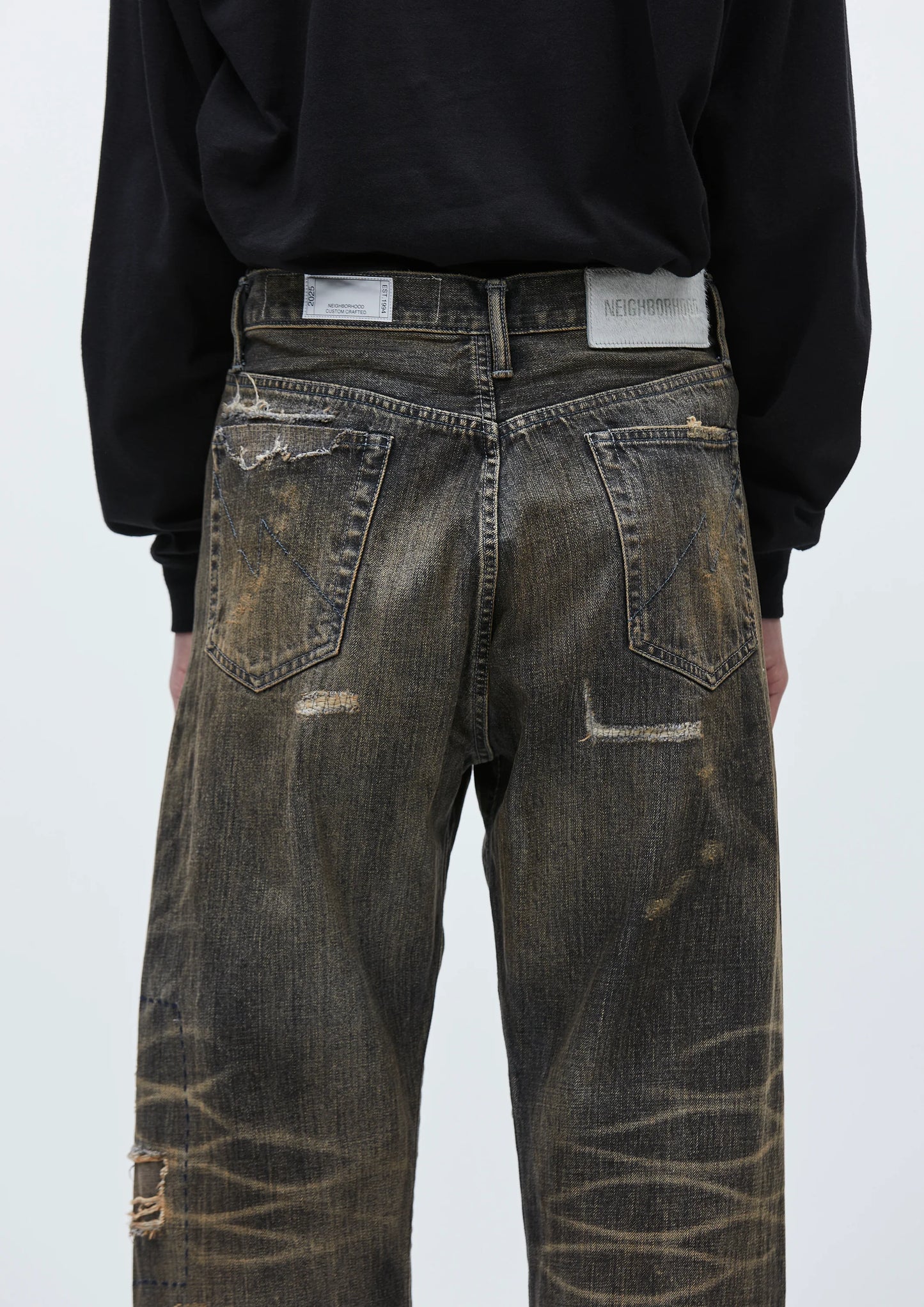 NEIGHBORHOOD 25SS SAVAGE DENIM DP BASIC PANTS