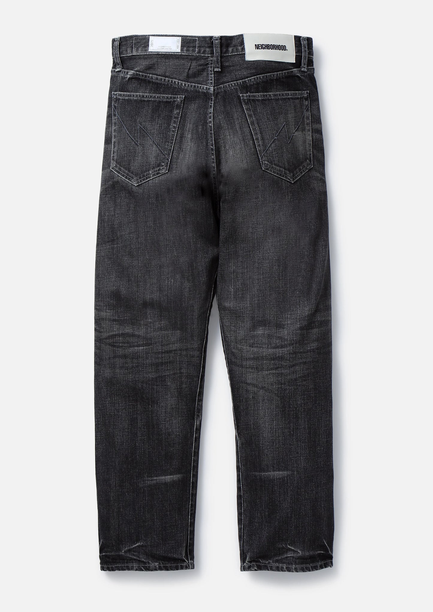 NEIGHBORHOOD 25SS WASHED DENIM DP BASIC PANTS