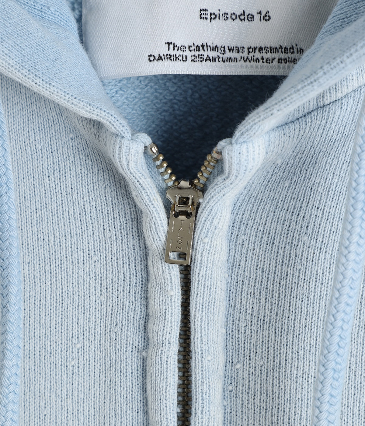 DAIRIKU 25AW 5-Zip Vintage Dyed Hoodie
