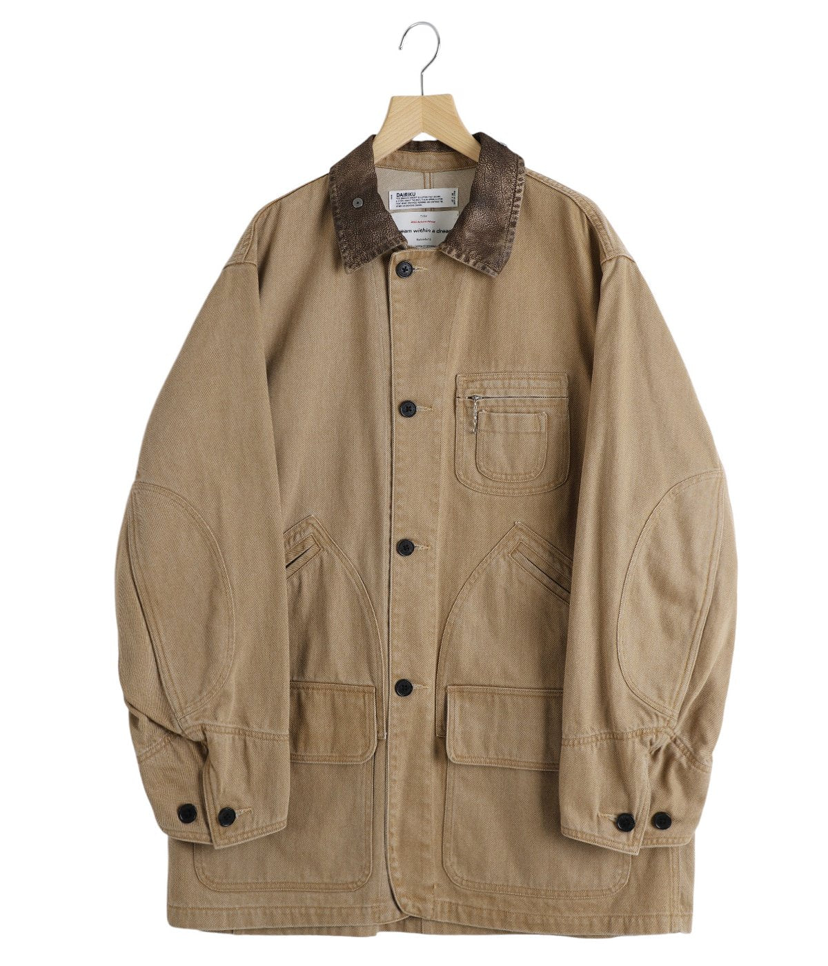DAIRIKU 25AW “Cooper“ Vintage Washed Hunting Jacket