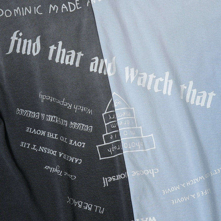 DAIRIKU 25AW TATTOO Switching Tee